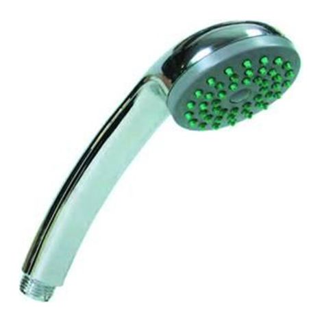 DOCCETTA GETTO FISSO IN PLASTICA "PLAY" CROMATA attacco M 1/2 - FER 29636