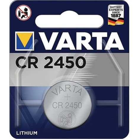 Varta Knopfzelle CR2450 3 V 1 St. 570 mAh Lithium LITHIUM Coin CR2450 Bli 1
