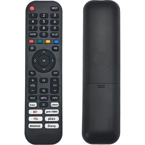 Télécommande pour TV Eklyps EK43UX310V EK43UX310VS.ND40S404M.EK50UX310VS.iRV42H3.AV32H3.LE2483SM.EK42FX310V EK43FX310V EK65UUX310V X310V Q EK70UX310VQ EK75UX310VQ K55UX310VS EK55UX310VSQ TV
