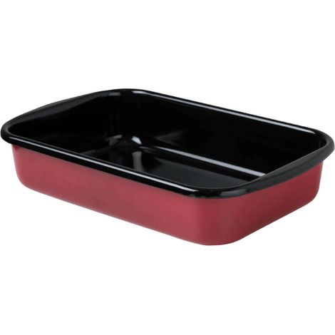 Riess sartén 35/23cm cacerola Classic Color Rojo esmaltado (1/2)