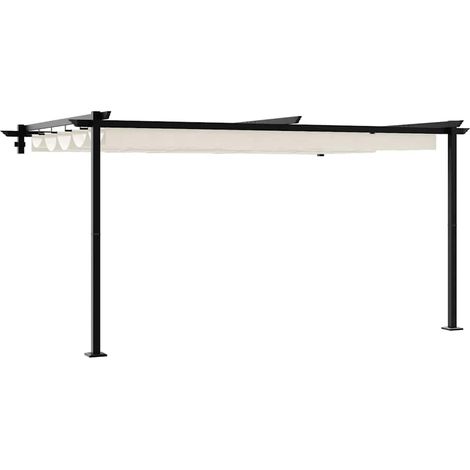 Pavillon Crème 400 x 300 x 200 cm Polyester (1/5)