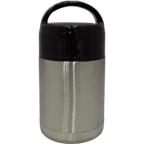 WURKO termo solidos inoxidable 0,8 litros , Termo sólido inoxidable 0,8 litrosMarca: Wurko. -Diseño moderno, compacto e irrompible. -Con dos contenedores interiores que multipl (1/4)
