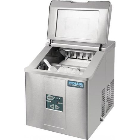 Machine à glaçons 15 Kg par jour de comptoir, réservoir 2 Kg, 150 W, 220 V - MONO