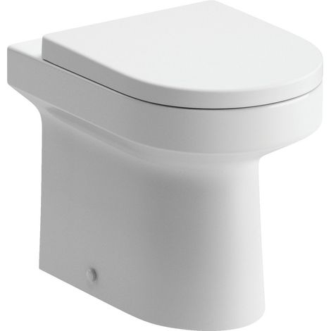 Signature Babylon Rimless Back to Wall Toilet (inc Soft Close Seat) (1/3)