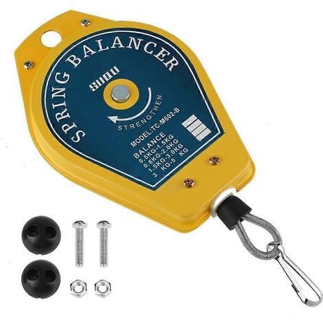 Support d'outil de suspension à ressort rétractable de 0,5 à 1,5 kg avec vis (accessoire) (1/5)