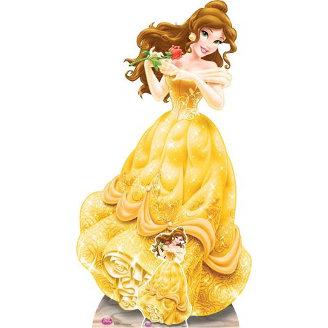 Figurine en carton Disney Princesse Belle H 160 CM