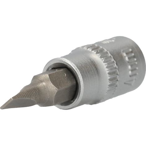 BRILLIANT TOOLS 1/4" Vaso de punta ranurada 0,8 x 4 mm - BT020810 (1/4)