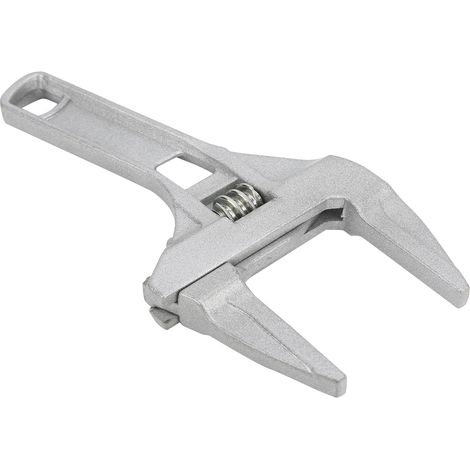 Clé de salle de bain, grande clé réglable, clé en alliage d'aluminium pour raccords de tuyauterie (1/5)
