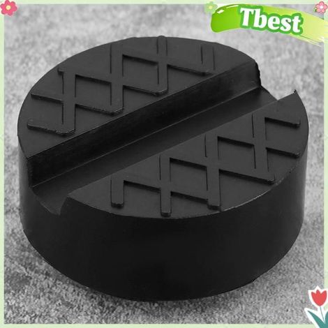 Tbest Coussin en caoutchouc pour cric Support de Cric de Voiture Universel 4 Tonnes, Outil de Réparation de Bloc de auto coffret (1/5)