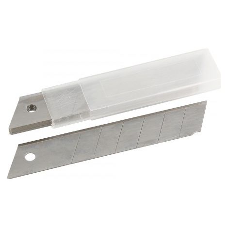 Etui de 10 lames sécables 25 mm – Lame pour cutter – Longueur 125 mm – Conditionnement pratique – Wilmart (1/2)