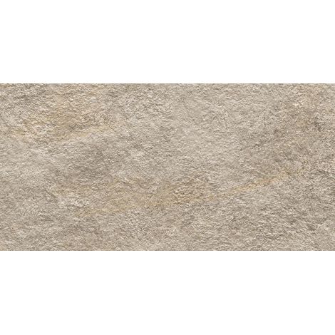 Carrelage effet Pierre Quartzite Gris Argent 60x30x0,9 cm Mat Salvero - Sol et mur intérieur (vendu par carton de 1,26 m²) - RO'MA CARRELAGE
