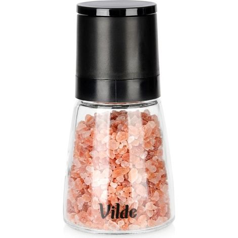 Glass pepper and salt grinder 135 cm ceramic mechanism 235492329 (1/5)