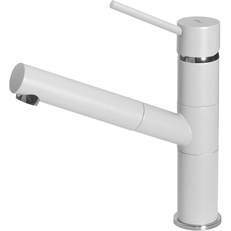 Elleci Reno G68. Tipo di beccuccio: Estraibile, Colore del prodotto: Bianco, Materiale del rubinetto: Granitek. Altezza sopra la superficie di fissaggio (max): 24,2 cm, Distanza diffusor... - MGKREN68 (1/2)