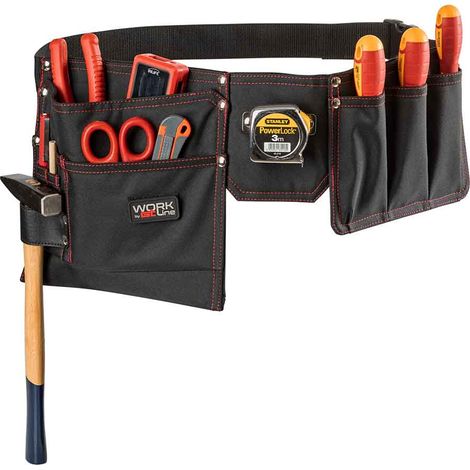 Ceinture porte-outils large et réglable GT LINE en polyester 600D résistant aux déchirures (1/2)