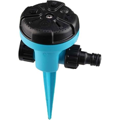 Arroseur de jardin automatique à 360° avec piquet de fixation Système anti-éclaboussures-AquaForge (1/5)