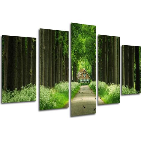 Cadre photo poster multicolore 165 x 62 cm (1/3)
