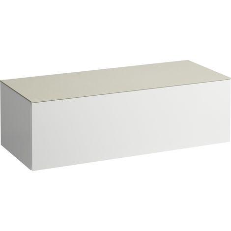 LAUFEN ILBAGNOALESSI Schubladenelement, Steinplatte Calce Avorio,