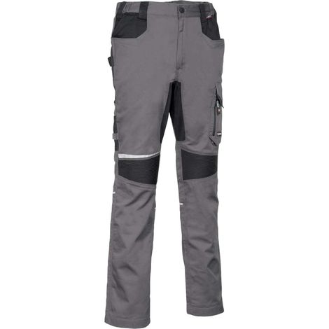 Cofra Arbeitshose Knien aus Rippstrick, Stretch anthrazit 60