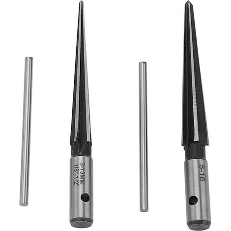 Alésoir à poignée en T de 3 à 13 mm (5 à 16 mm) pour le chanfreinage, l'ébavurage et l'alésage conique portables en menuiserie. (1/5)
