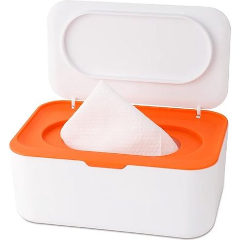 Scatola per salviettine umidificate, 1 pezzo, contenitore per salviettine umidificate, scatola per fazzoletti, scatola per salviettine per neonati, porta salviettine umidificate, porta fazzoletti, riu (1/5)