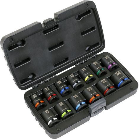 Sealey Premier Impact Socket Set 1/2""Sq Drive 13pc AK5617M