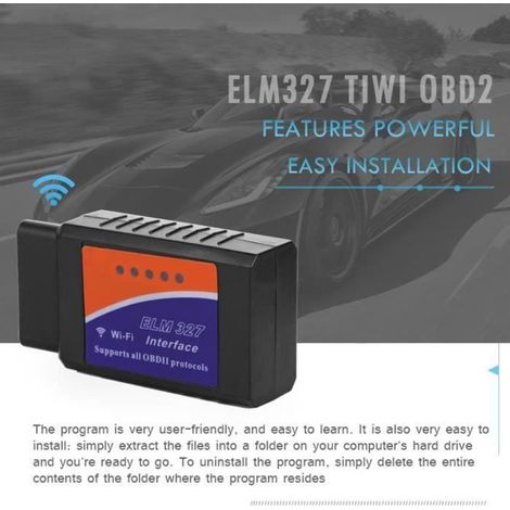 ANG Outil Diagnostic Scanner ELM327 OBD2 Bluetooth WiFi Car Auto Diagnostic Scanner Tool (1/4)