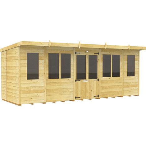 18 x 5 Pent Summer House