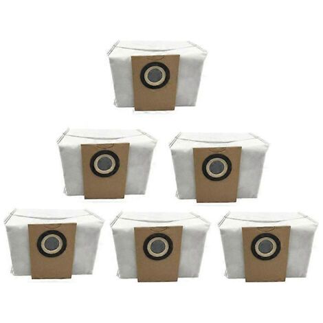 Lot de 6 sacs à poussière de rechange pour aspirateur robot Alpha2 Pro