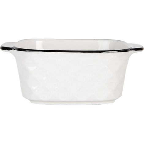 Bol en Céramique Blanche 275 ml Coupelle pour Apéritif et En-cas au Design Original - PANGIVO (1/3)