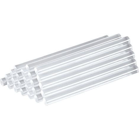 Einhell 49539355 Bastoncini Stick Colla a Caldo 24 pz Ø 11 mm x 150 mm compatibili pistole a caldo colore Trasparente (1/3)