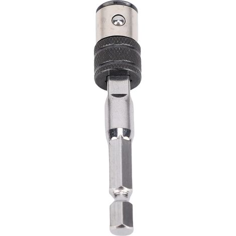 Ensemble de 4 adaptateurs hexagonaux et douilles 2 en 1 : porte-embout hexagonal à tige de 6,35 mm (1/4 pouce) et adaptateur pour douille carrée. (1/5)