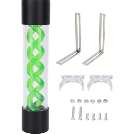 Réservoir de Refroidissement Liquide 255mm avec 4 Entrées G1/4, Design Ouvert pour Kit Watercooling PC (1/5)