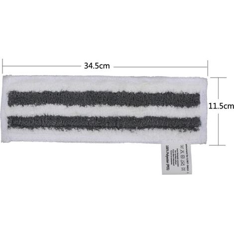 Accessoires pour nettoyeur vapeur Meixin Karcher : Balai métallique, grattoir pour Karcher SC1-5-1, chiffon abrasif (1 pièce)