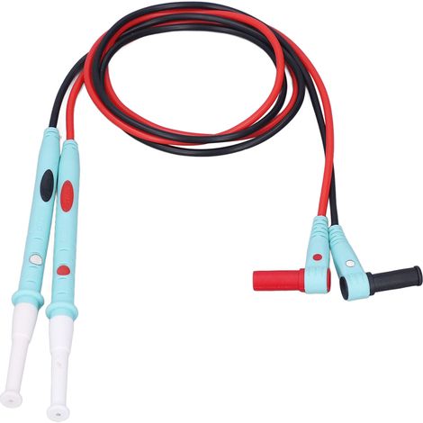 Lot de pointes de test universelles pour multimètre, câble de 1 m, accessoires de sonde de 45 mm. (1/5)