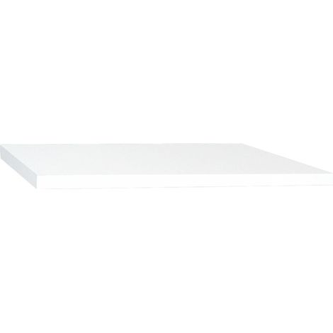 Akord – Plan de travail cuisine stratifié blanc 60 cm – Résistant à l'humidité et à la chaleur – Dimensions 60x54x3,2 cm – Chants ABS