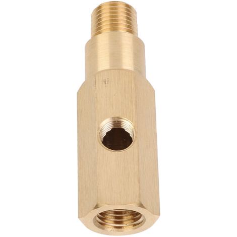 1/4 NPT Messing-Öldruckmesser-Adapter-T-Stück-Geber, passend für Ford Falcon BA BF FG - 4.0 und V8