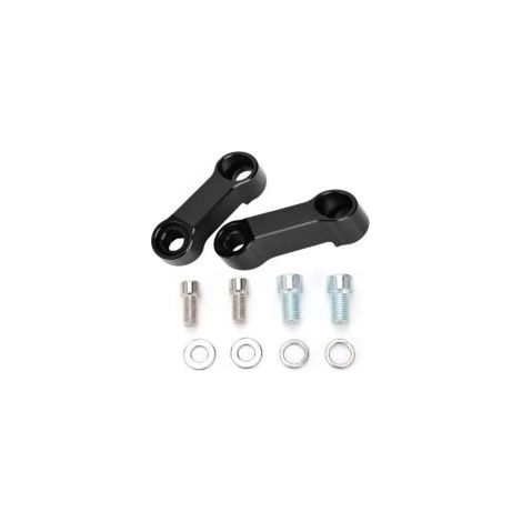 Motorradspiegelverlängerung, Adapterset, 10 mm auf 8 mm Motorradspiegel-Erhöhungshalterungsverlängerung