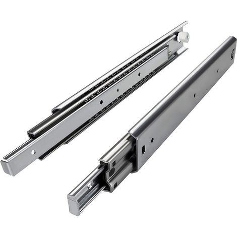 Vollauszug belastbar bis 100 kg Länge 1250 mm Teleskopauszug Schubladenauszug KV1 von JUNKER