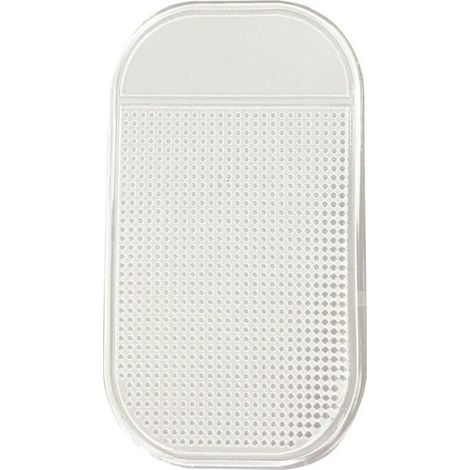 Tappetino adesivo porta cellulare cruscotto auto Colore - Trasparente (1/4)