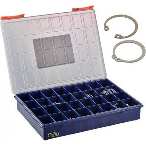 Coffret 1600 Pcs Circlips Intérieur Extérieur 5 à 47 mm - Inox - D-Work (1/5)