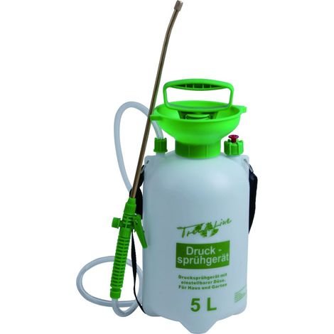 TrendLine Drucksprüher 5l Pflanzensprüher Gartenspritze Unkraut Pumpsprüher