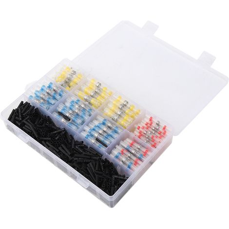 Kit de 800 manchons de soudure étanches et thermorétractables pour soudage, accessoire industriel, étanche (1/5)