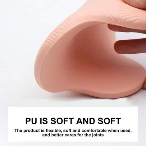 Genouillères de yoga - - 2 pièces - Mousse PU - Antidérapantes - 15 mm d'épaisseur (1/4)