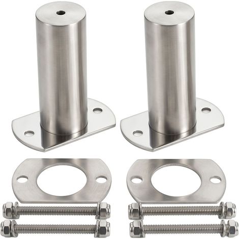 Ubbink – Lot de 2 ancres pour échelle de piscine bois rectangulaire – Stabilité optimale – Pour piscine en bois – Durabilité garantie