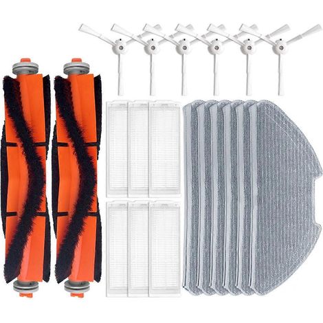 Accessoires pour aspirateur robot laveur Mi Robot Vacuum-Mop 2 Pro / Lite MJST1SHW MJSTL : filtres, brosse latérale principale, aspirateur (1/5)