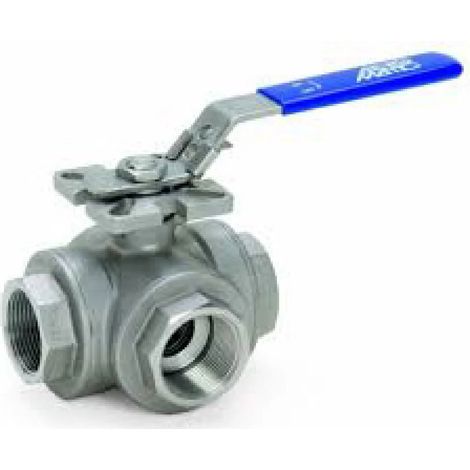 Wilo Accesorio mecánico llave de bola de 3 vías Rp 11/2, 2511607