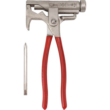 Marteau multifonction 10-en-1 en fer, clé portable, ciseaux, pinces, tournevis, outil extérieur (1/5)