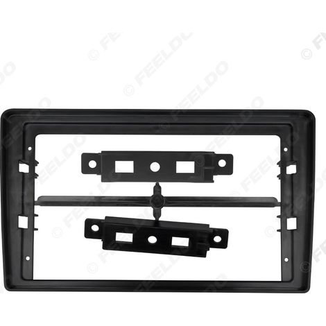 Compatible with Volkswagen Touareg 03-10: modification frame, large screen Android navigation frame, speaker panel bracket, 9 inches (1/4)