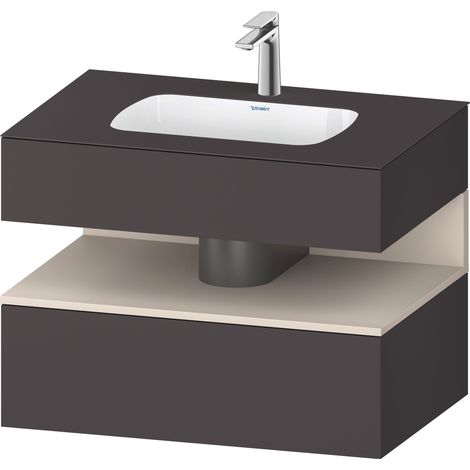 Duravit Collection One lavabo à encastrer avec meuble sous-vasque