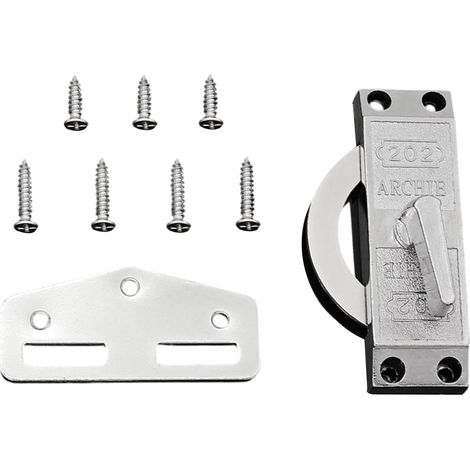 Multipurpose Privacy Sliding Degree Alloy Latch Barn Door Hook Lock (1/5)
